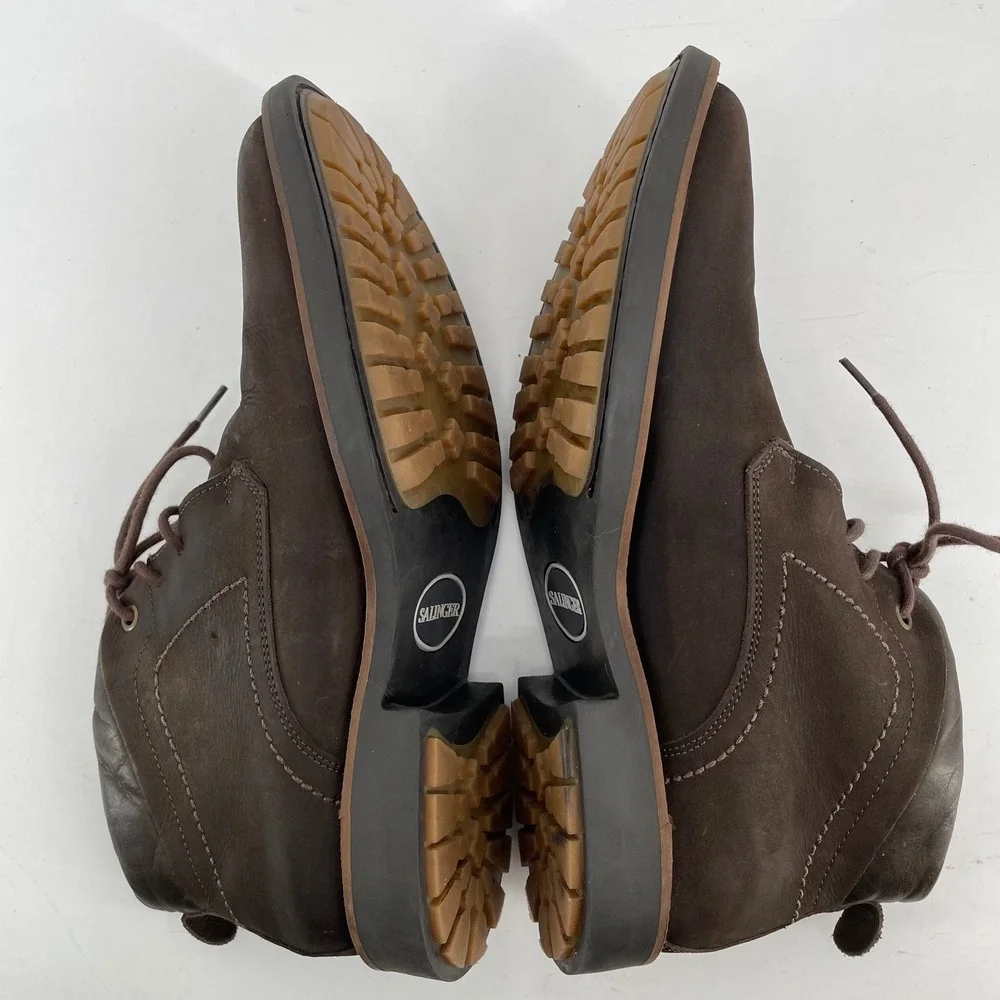 Salinger Made in Brazil Leather Boot Brown Men display picture 2
